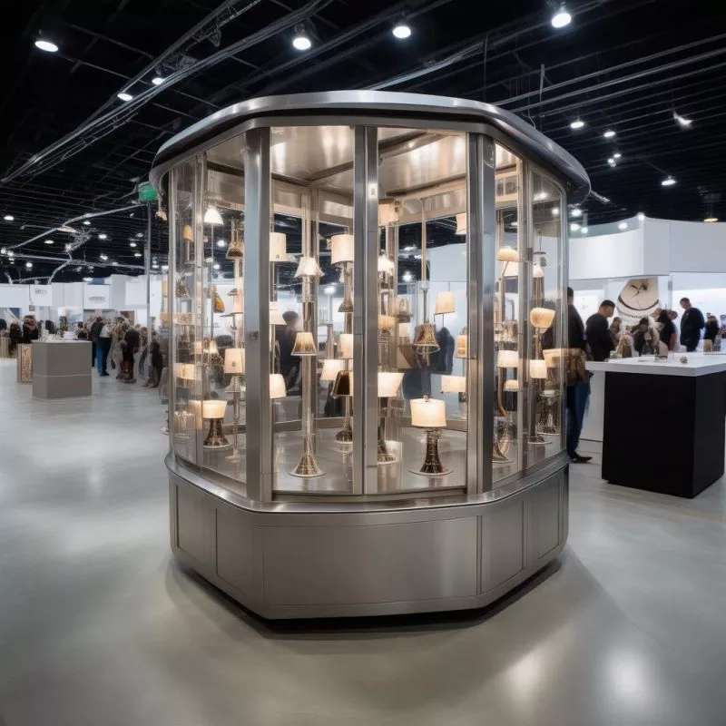 Pourquoi devriez-vous envisager une vitrine d'éclairage rotative en fer pour vos besoins d'affichage